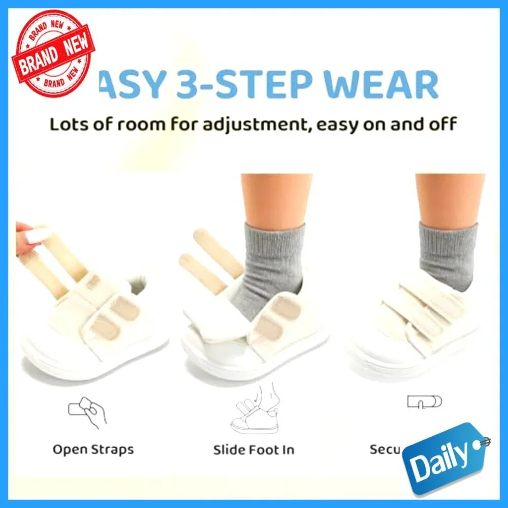 Toddler First Walking Shoes Wide Toe Box Non-Slip Sole Soft Mesh 6-24 Months